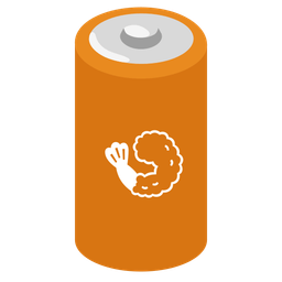 Fried shrimp and Battery