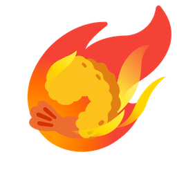 Fried shrimp and Comet