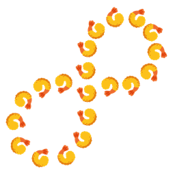 Fried shrimp and Infinity