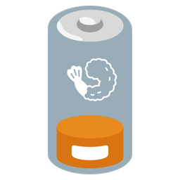 Fried shrimp and Low battery