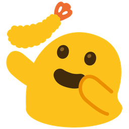 Fried shrimp and Magic wand