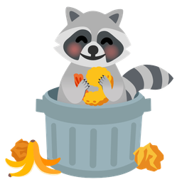 Fried shrimp and Raccoon