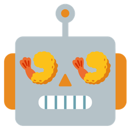 Fried shrimp and Robot