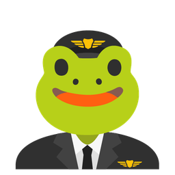 frog and airplane