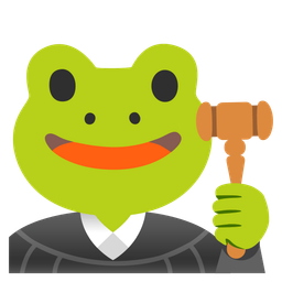 frog and balance scale