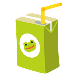 frog and beverage box