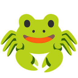 frog and crab
