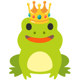 frog and crown