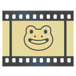 frog and film frames