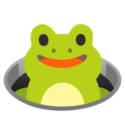 frog and hole