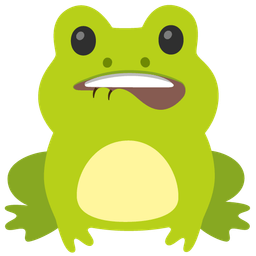 frog and mouth