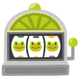 frog and slot machine