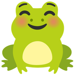 Frog and Smiling face