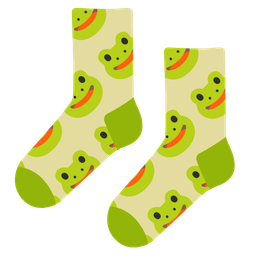 frog and socks