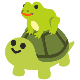 frog and turtle