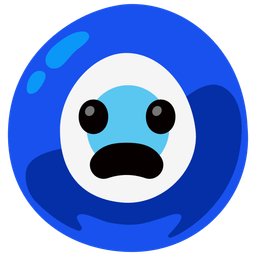 Frowning face with open mouth and Nazar amulet