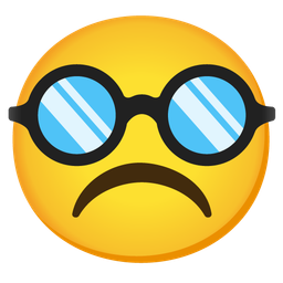 Frowning face and Disguised face