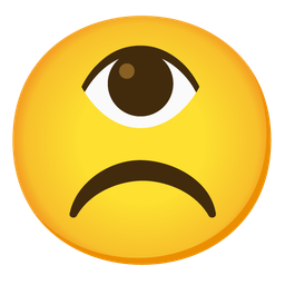 Frowning face and Eye