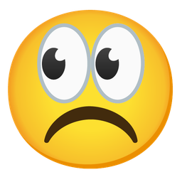 Frowning face and Eyes