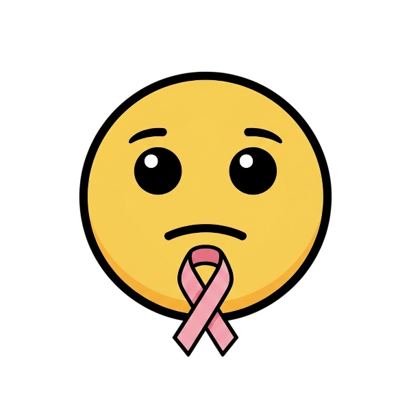 Frowning face and Reminder ribbon