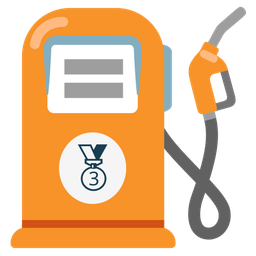 fuel pump and 3rd place medal