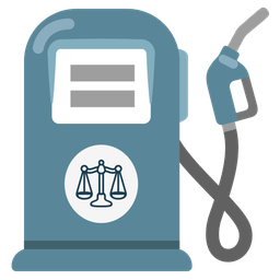 fuel pump and balance scale