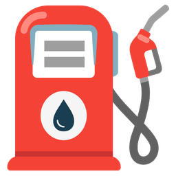 fuel pump and drop of blood