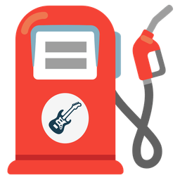 fuel pump and guitar