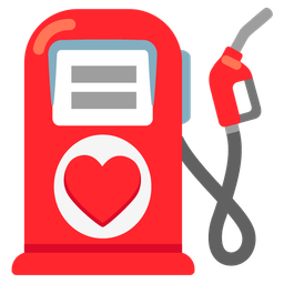 fuel pump and heart suit