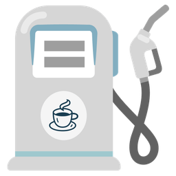 fuel pump and hot beverage