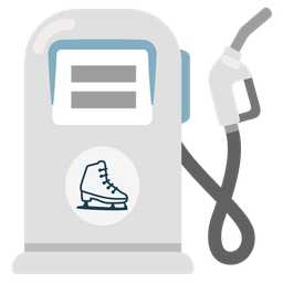 fuel pump and ice skate