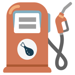 fuel pump and poultry leg