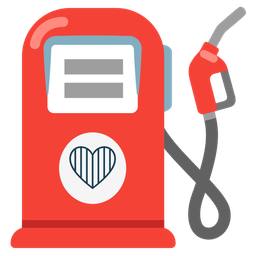 fuel pump and red heart