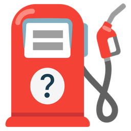 fuel pump and red question mark