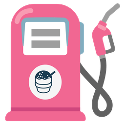 fuel pump and shaved ice