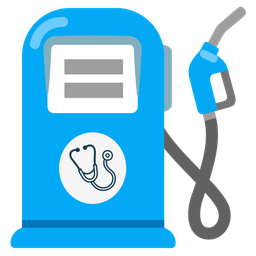 fuel pump and stethoscope