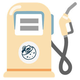 fuel pump and stuffed flatbread