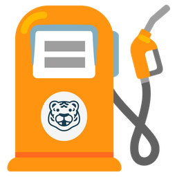 fuel pump and tiger face