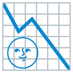 full moon face and chart decreasing