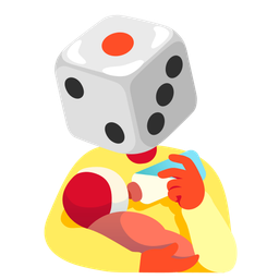 game die and baby bottle