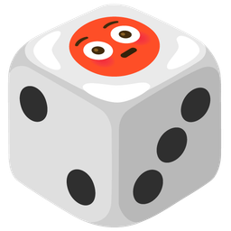 game die and flushed face