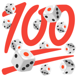 game die and hundred points