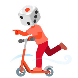 game die and kick scooter