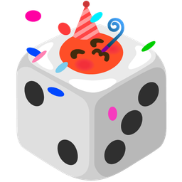 game die and partying face