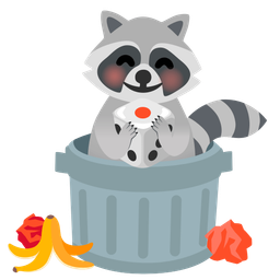 game die and raccoon