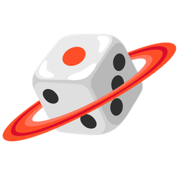 game die and ringed planet