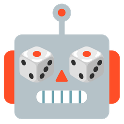game die and robot