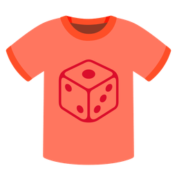 game die and t-shirt
