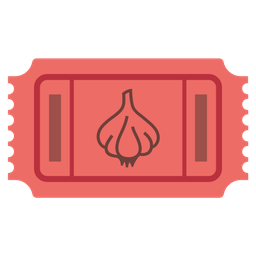 garlic and admission tickets