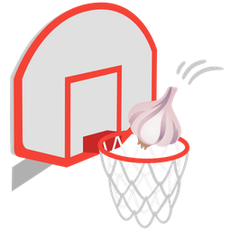 garlic and basketball